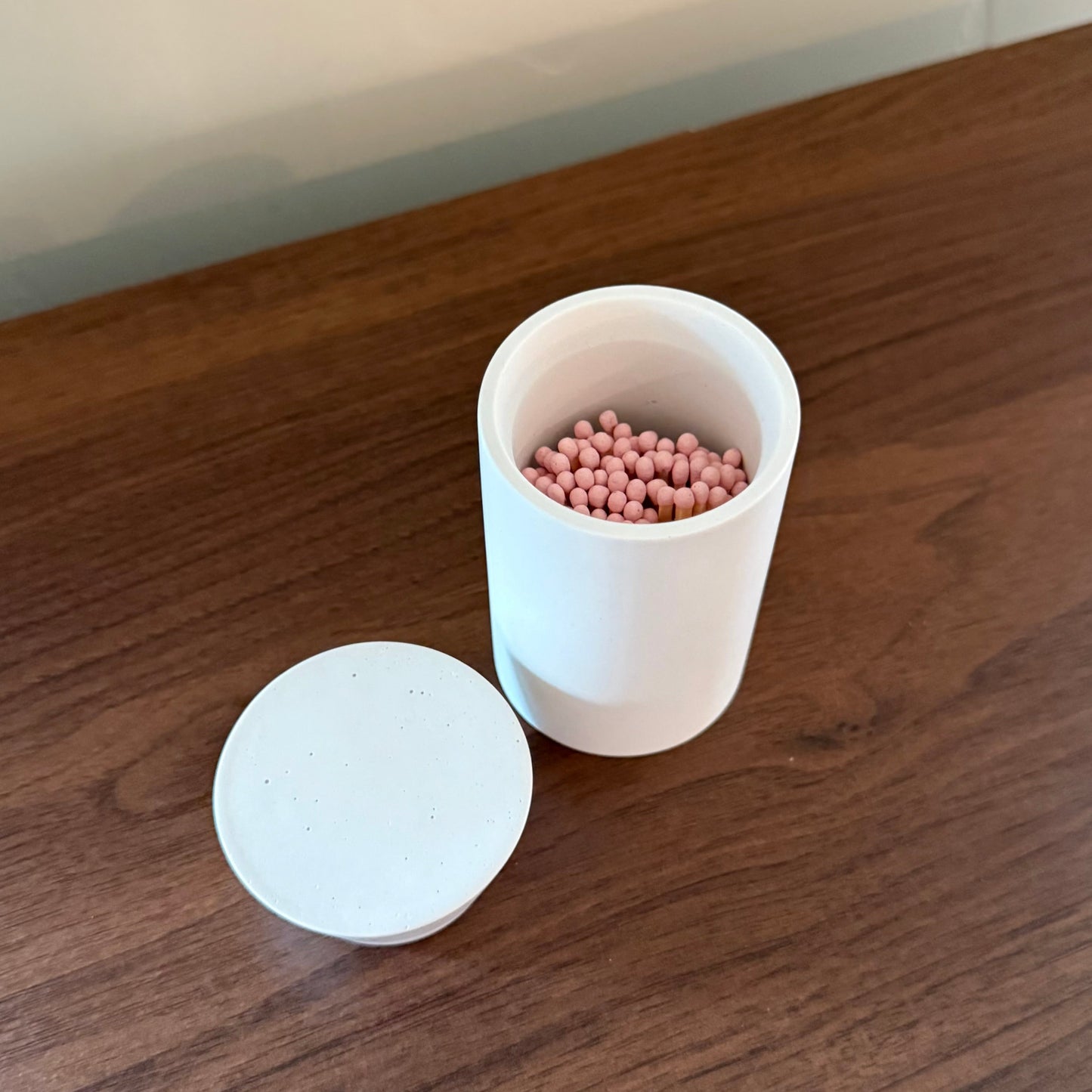 The Minimalist Match Holder w/ Tapered Lid